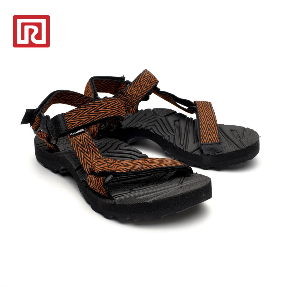  Ramayana  Sandal  Casual Pria  Bionic Orange T3S152 