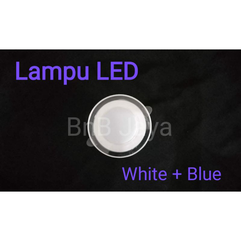 Lampu LED Downlight 8 watt Putih - Biru