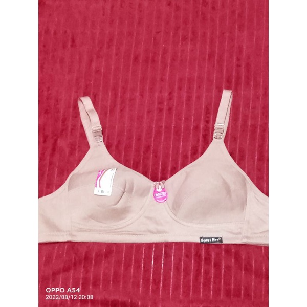 Bra promo Sport Bra bahan katun Tanpa busa..Tanpa kawat.1pcs