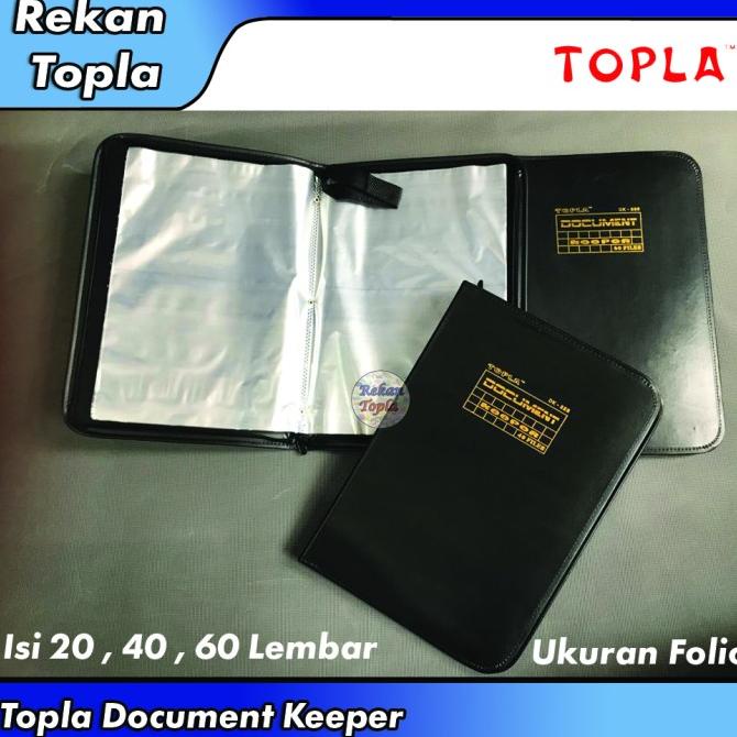 Map Dokumen Ijazah Folio Isi 40 Pcs / Dokumen Keeper F4 / Anti Air