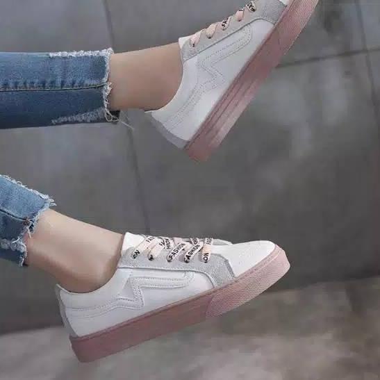 HS [] Sepatu Wanita import Model Kanvas 8805