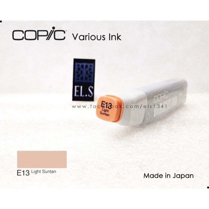 

Mudah Copic Various Ink / Copic Refill E13 Limited