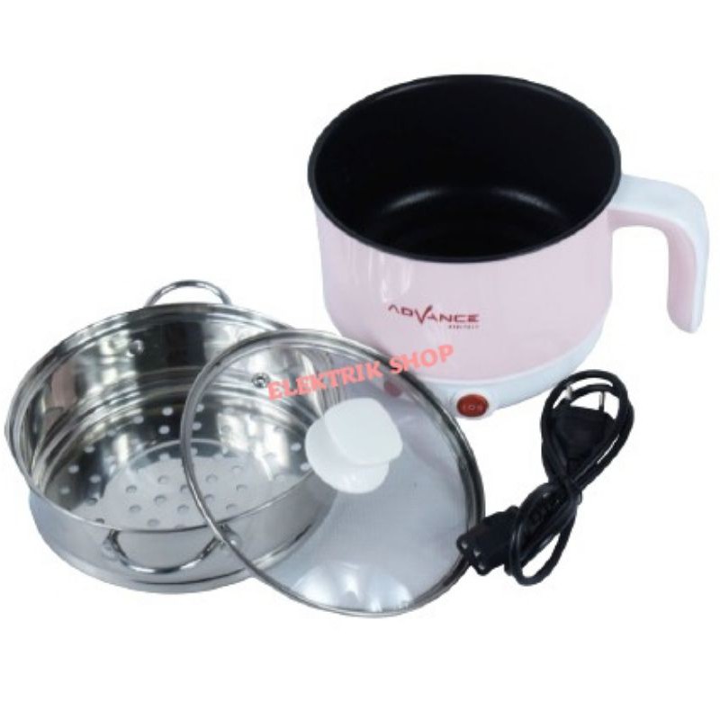 PANCI LISTRIK MULTIFUNGSI / WARMER STEAMER COOKER ADVANCE 18CM