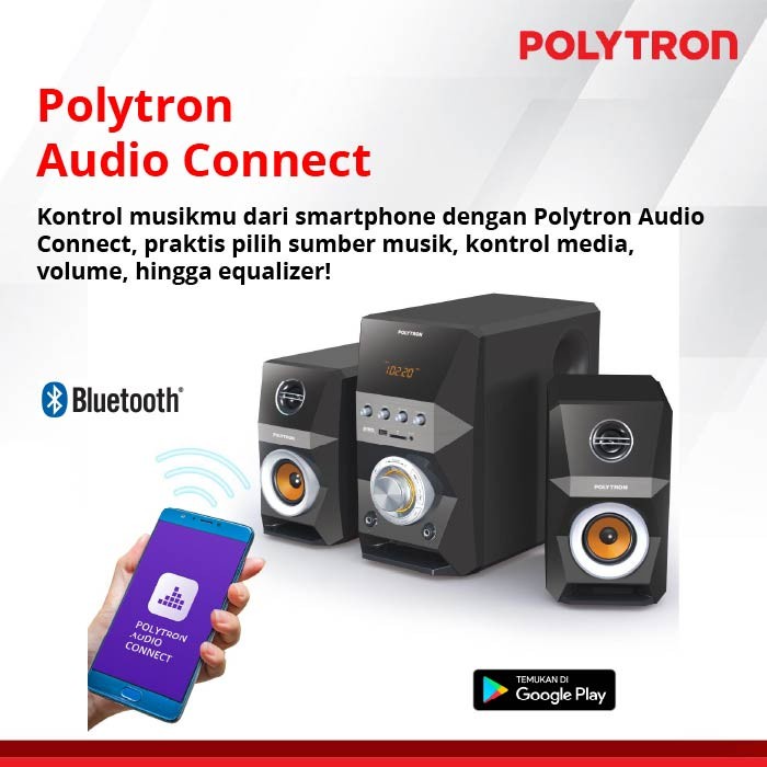 POLYTRON Multimedia Speaker PMA 9522 /B / PMA9522