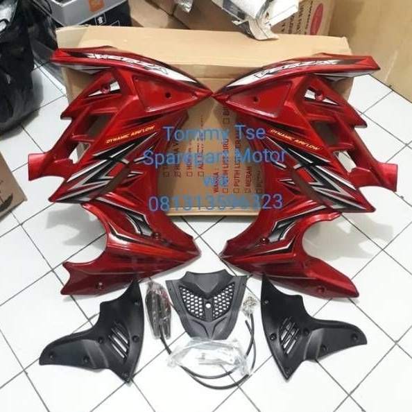 Sayap Verza 150 Half fairing Versa Sayap Samping Verza Fairing Verza body samping Verza plastik ABS