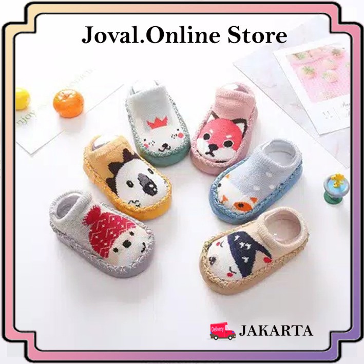 NEW DESIGN SEPATU  BAYI PREWALK MOTIF ANIMAL CUTE 