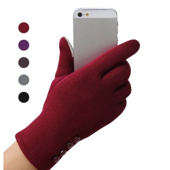 Sarung Tangan Wanita Touchscreen Untuk Musim Dingin / Winter Women Gloves