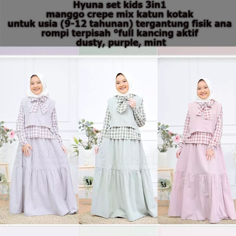 setelan rok anak perempuan motif kotak / baju setelan anak perempuan muslim / baju setelan anak perempuan mulim 10 tahun / baju setelan anak perempuan terbaru 2021 /baju setelan anak perempuan terbaru / rok set anak perempuan panjang / rok set anak peremp