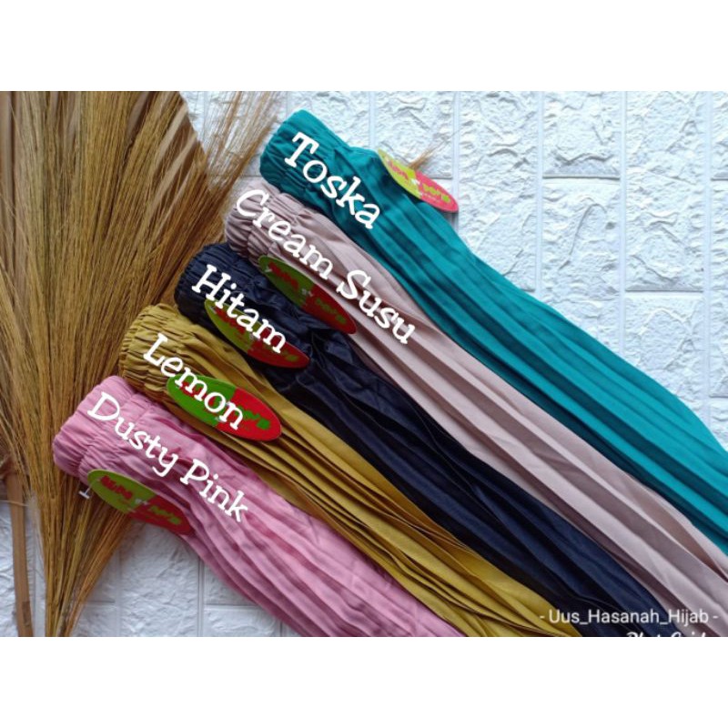 KULOT PLISKET PREMIUM AURA••kulot plisket premium•Plisket Lipatan besar