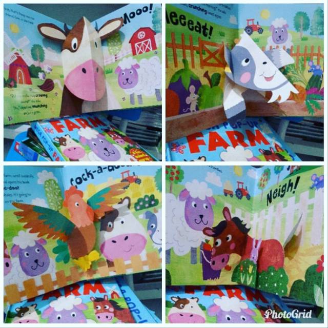 Buku Anak POP UP 3DIMENSI First Learning Ensiklopedia Baby Bayi Animals SALE TERMURAH READY STOCK