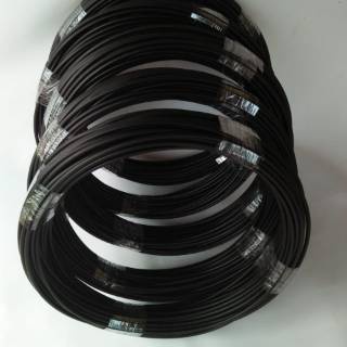 Ruji jeruji fiber roll warna hitam ukuran 1 mm ruji fiber hitam Untuk Sangkar Burung