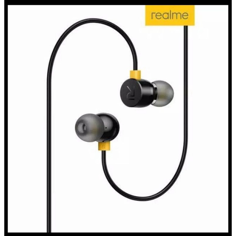 HEADSET HANSFREE MAGNETIK REALME BUDS 2 RMA101 ORIGINAL HANSFREE MAGNETIK