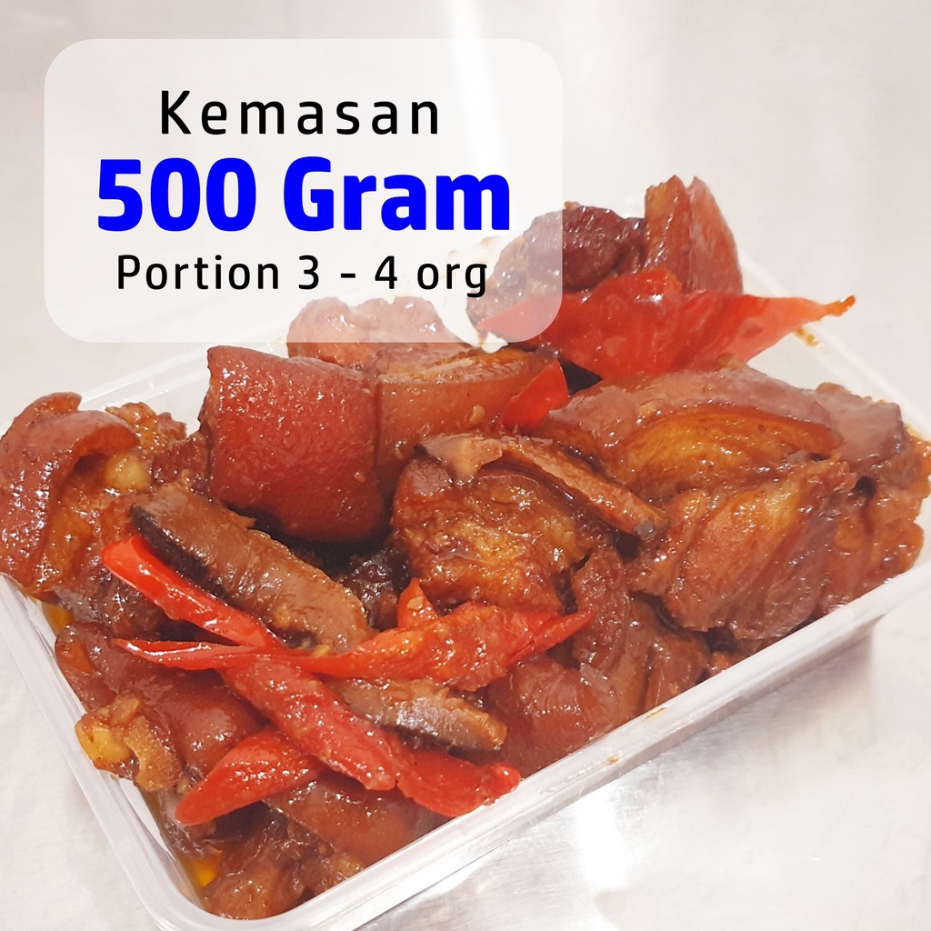 

Nyamnyam Kitchen - Chu Kiok / Kaki babi masak jamur (Kemasan 1/2 KG)