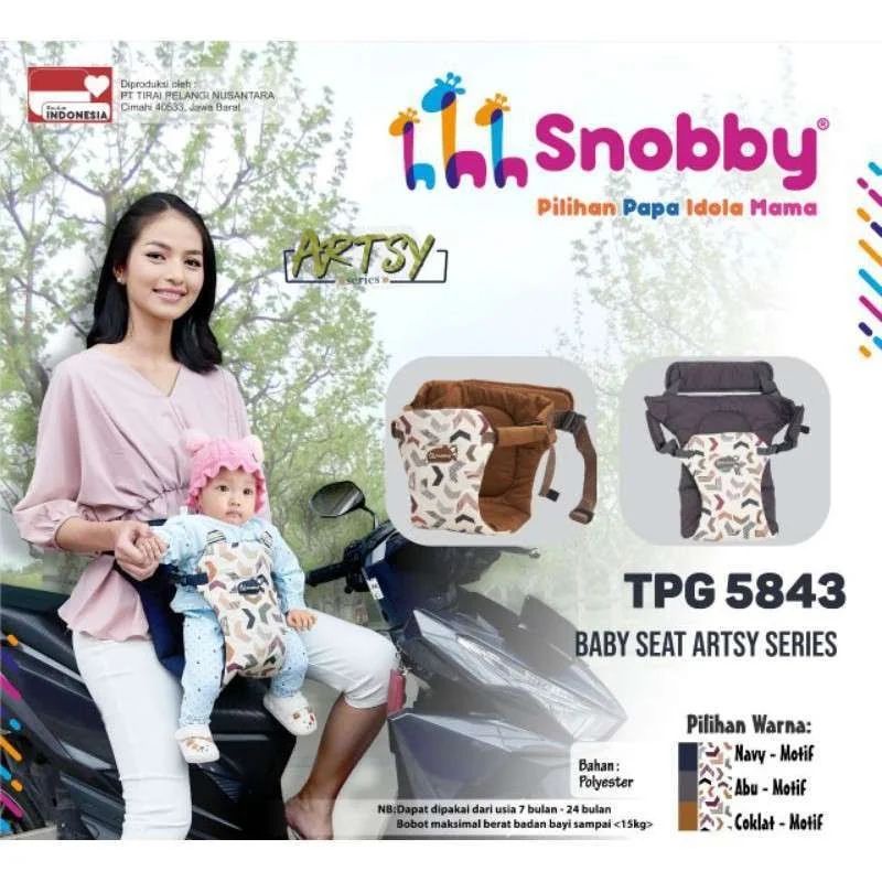 Snobby Baby Seat TPG5843 Artsy Series