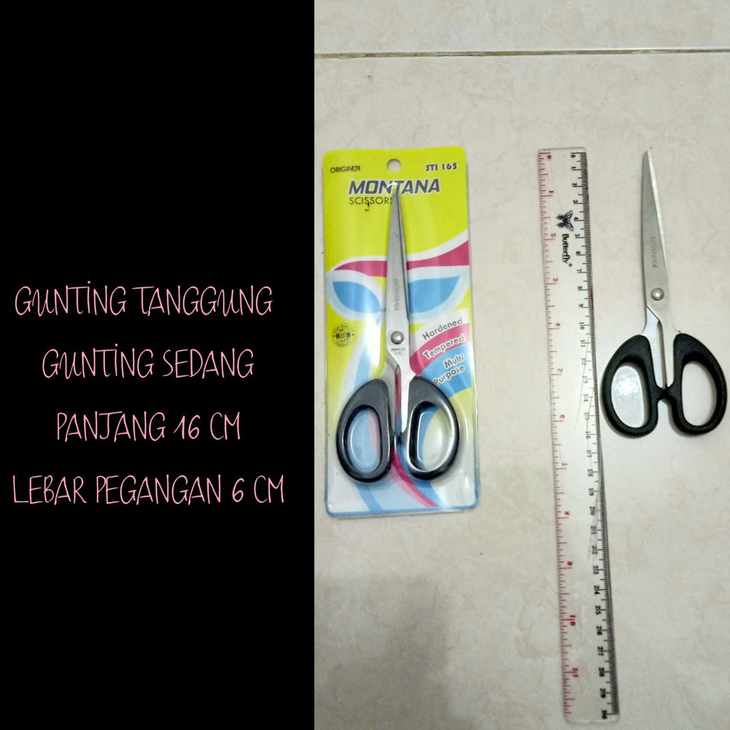 

Gunting Tanggung - Emigo / Montana 6inch - 16CM MURAH ByADER