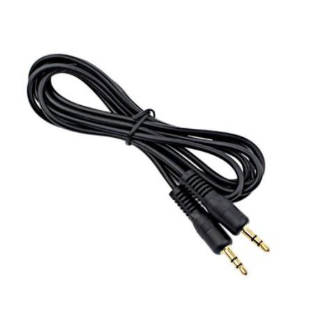 Cable audio jack 3.5mm NB 3 meter male-male gold 1-1 stereo - Kabel aux 3.5 m-m 3m