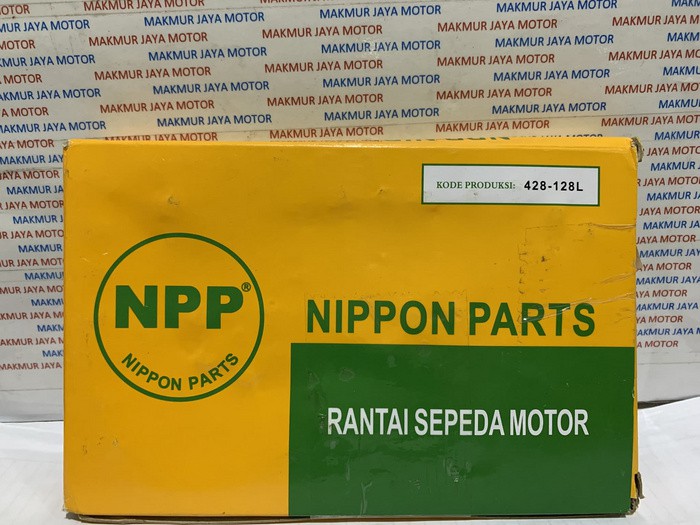 Rantai Motor 428-128L (NPP)