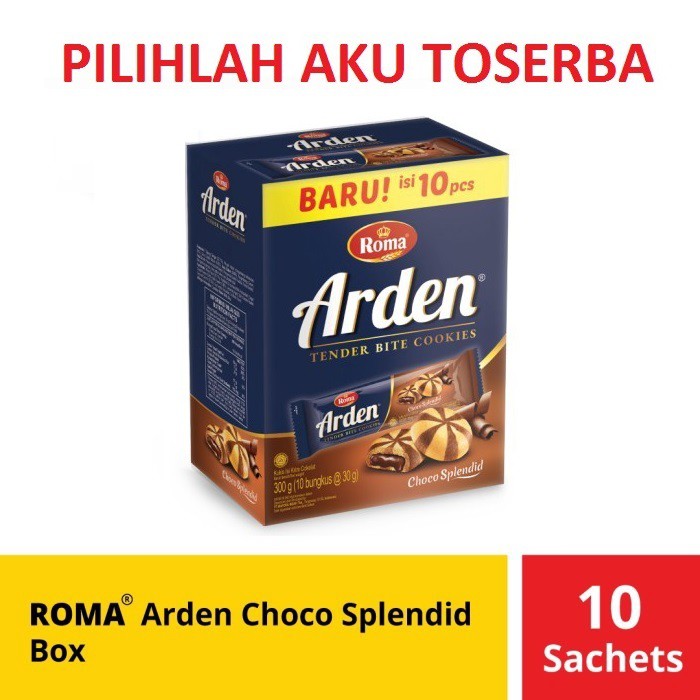 Roma Arden Choco Splendid - 1 box isi 10 pcs - ( HARGA PER BOX )