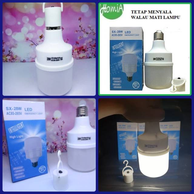 Lampu emergency 28 watt . Nyala pas mati lampu