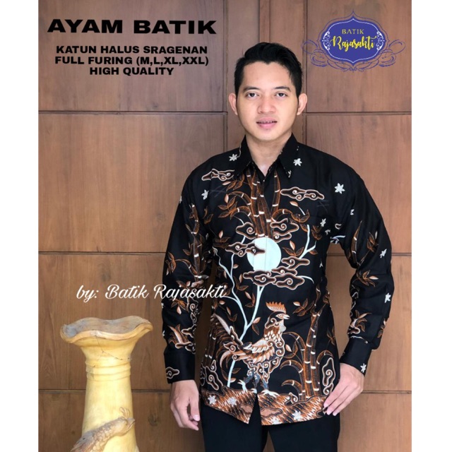 Batik AYAM BATIK Katun Halus Full Furing Termurah