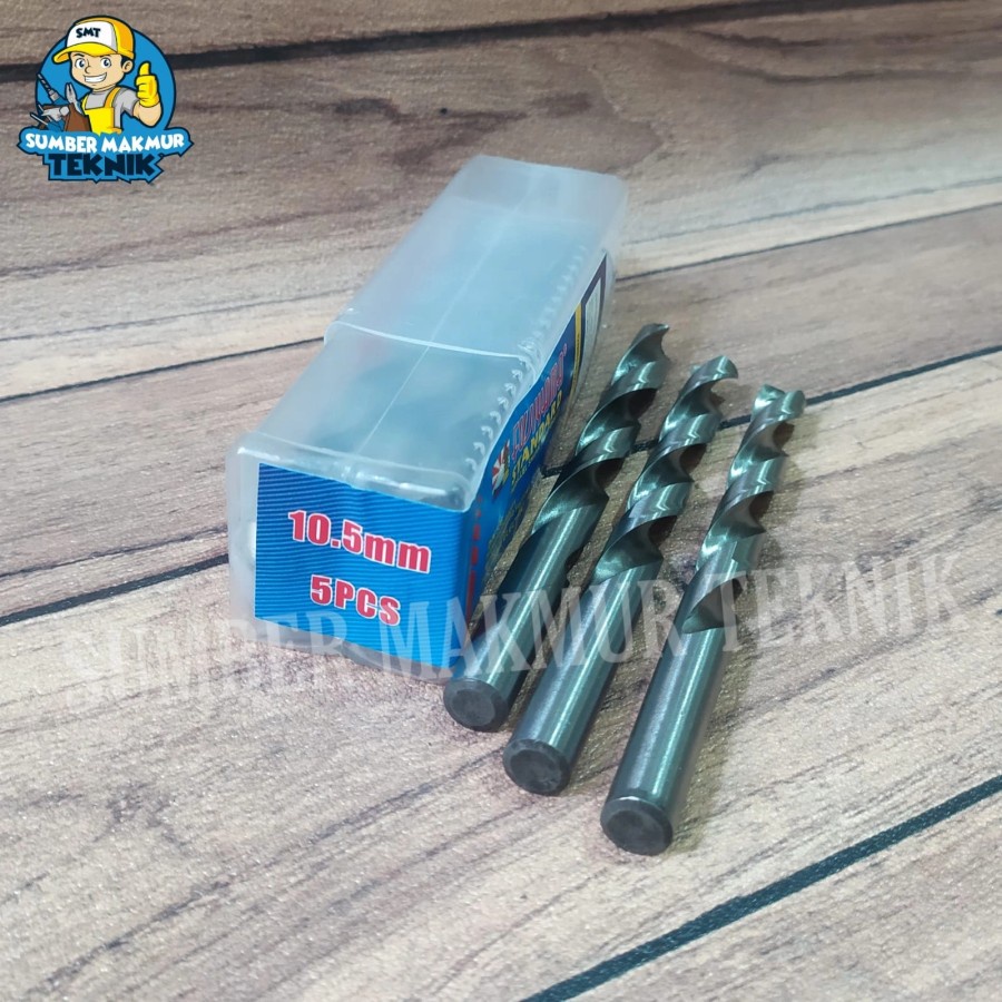 Bor Besi 10,5 Mili Fujiyama Mata Bor HSS