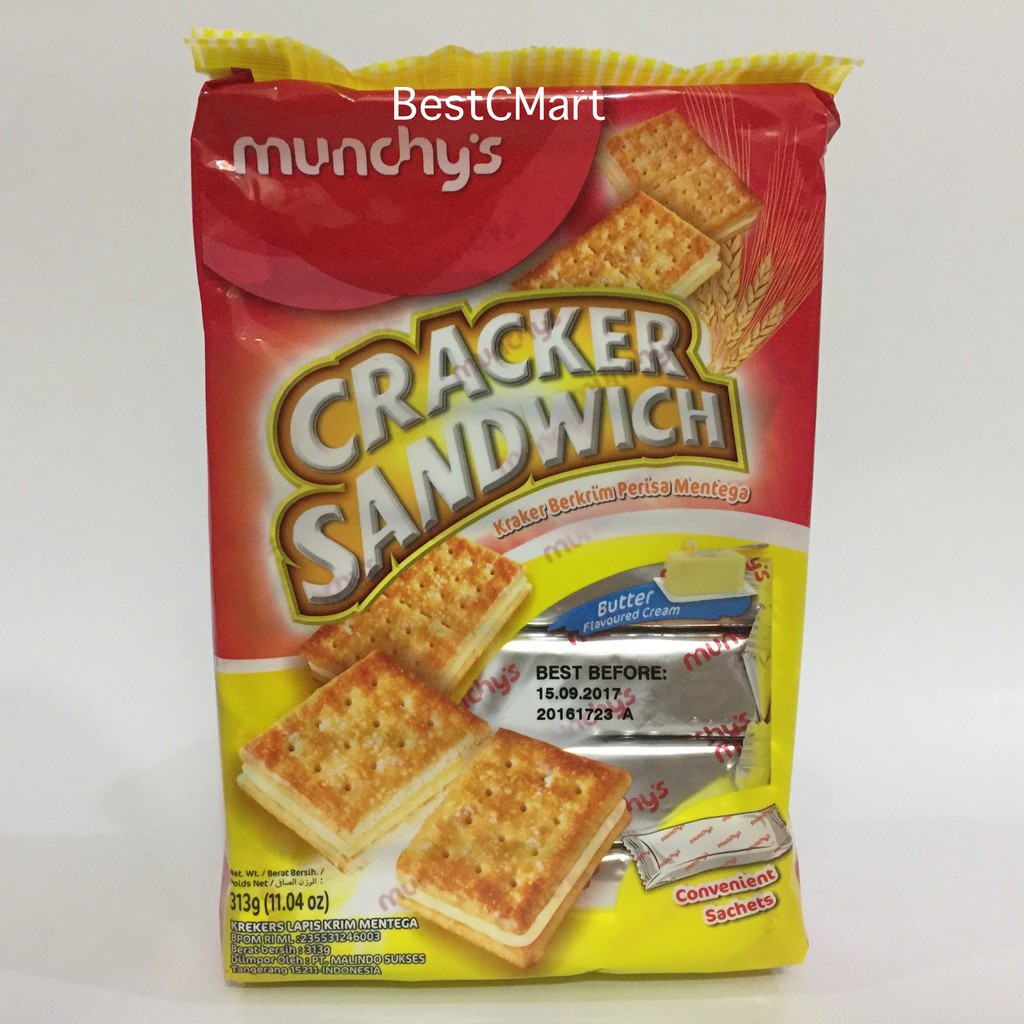 

MUNCHY'S CRACKER SANDWICH
