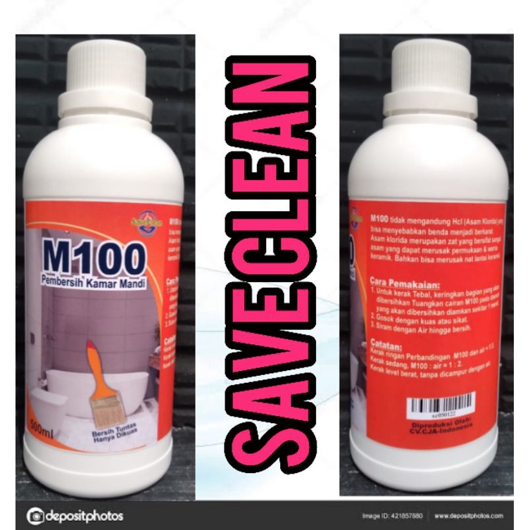 Pembersih kamar mandi paling ampuh M100 ( 500ml)