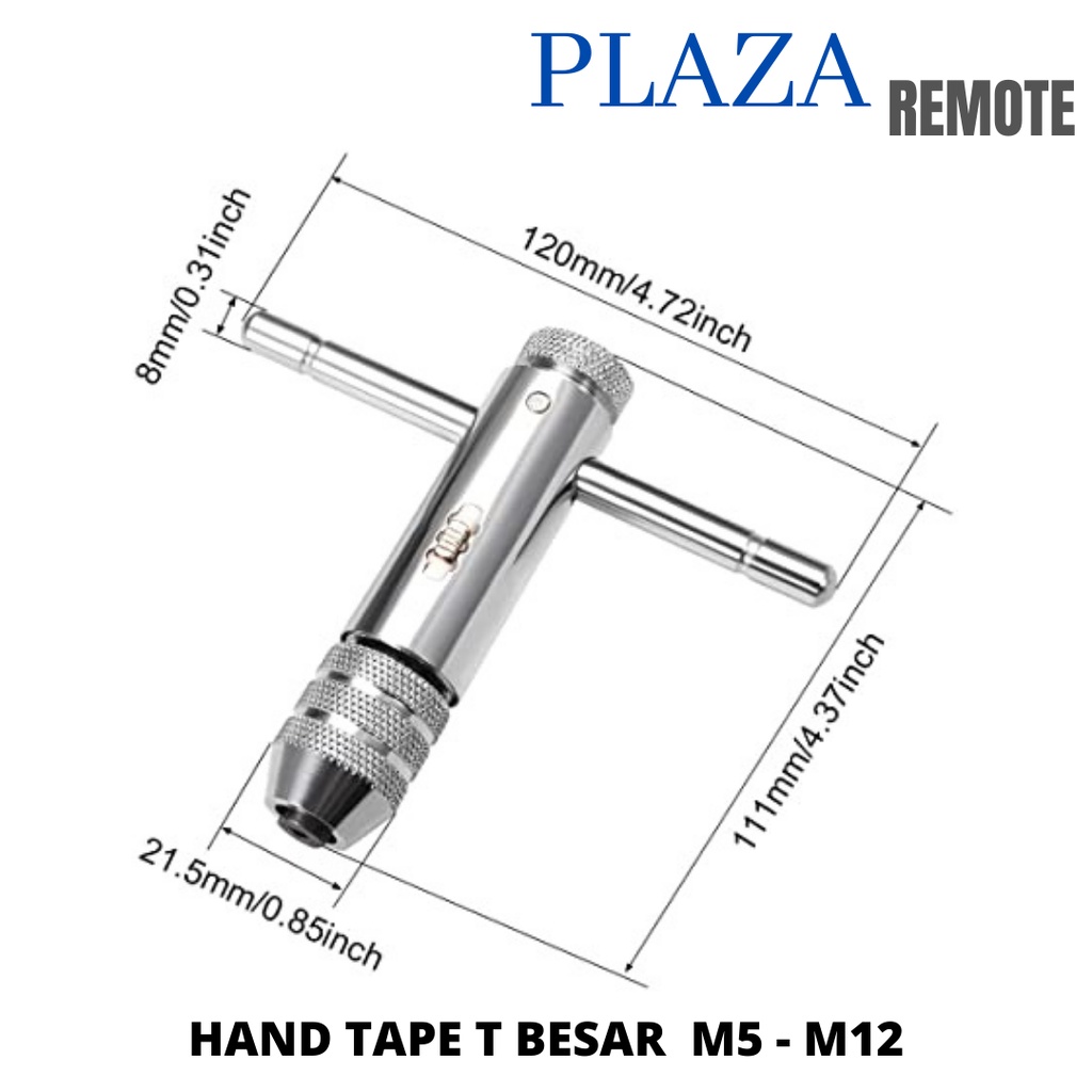 Gagang Handle wrench Tap Rachet / Rachet Handle Tap M3-M10
