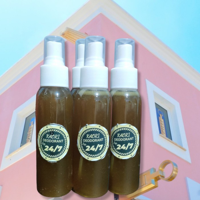 

Deodorant Spray Pemutih Ketiak 100ML Cair Tawas dan Buah Manggis Mixed