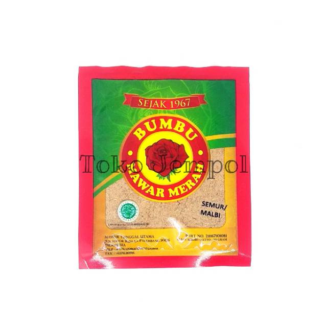 Bumbu Rendang Kari Malbi Kebuli Tekwan Mawar Merah