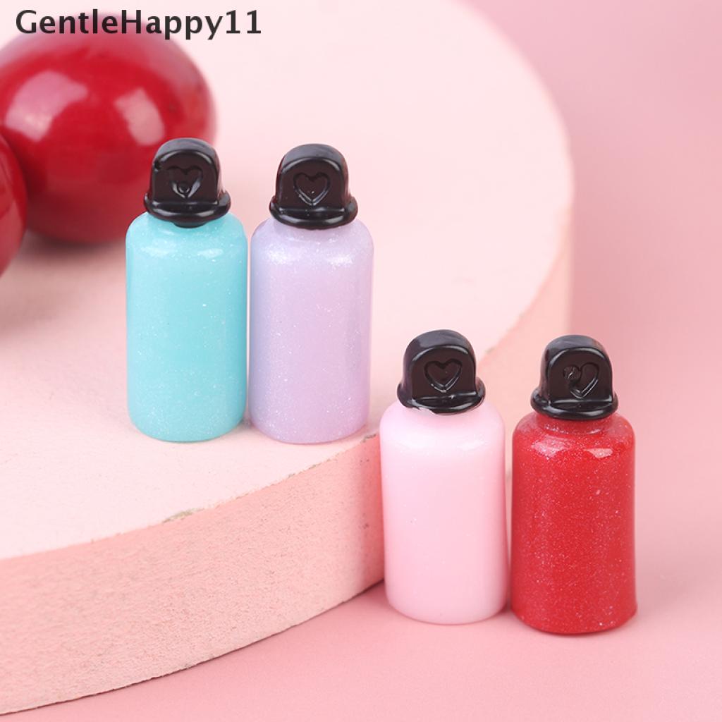 Gentlehappy 10pcs / Set Mainan Miniatur Gelas Thermos Untuk Dekorasi Rumah Boneka