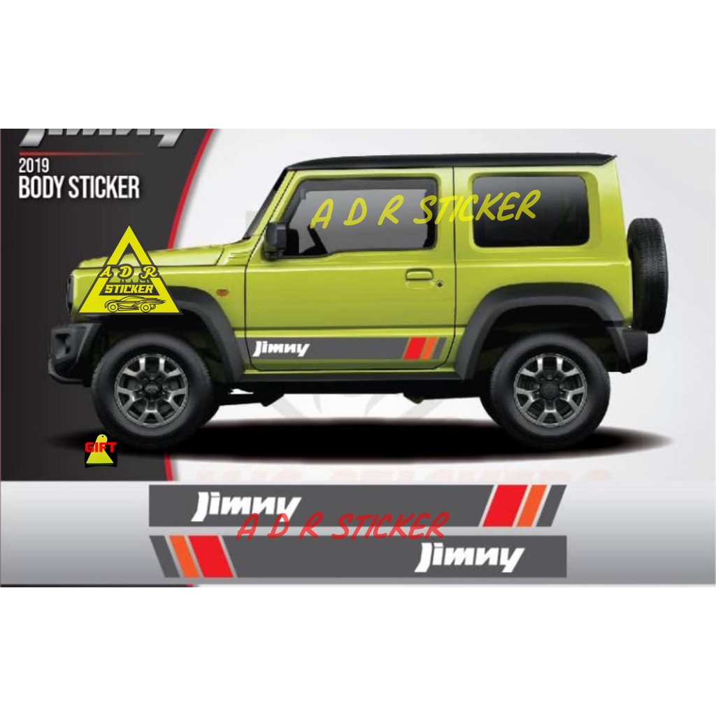 STICKER MOBIL SUZUKI CUTING STICKER STIKER MOBIL SUZUKI JIMNY