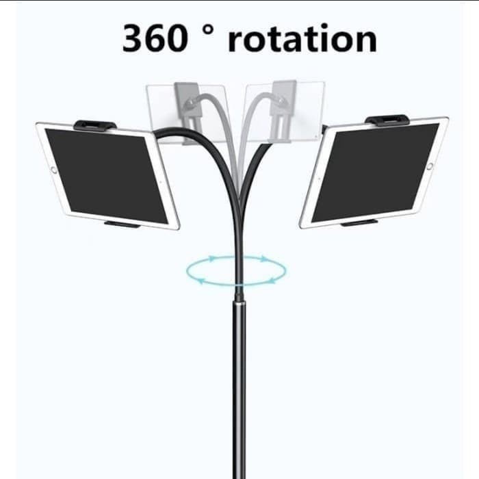 FIT Dudukan HP Lantai Floor Stand Dudukan Smartphone iPad Holder HP TAB