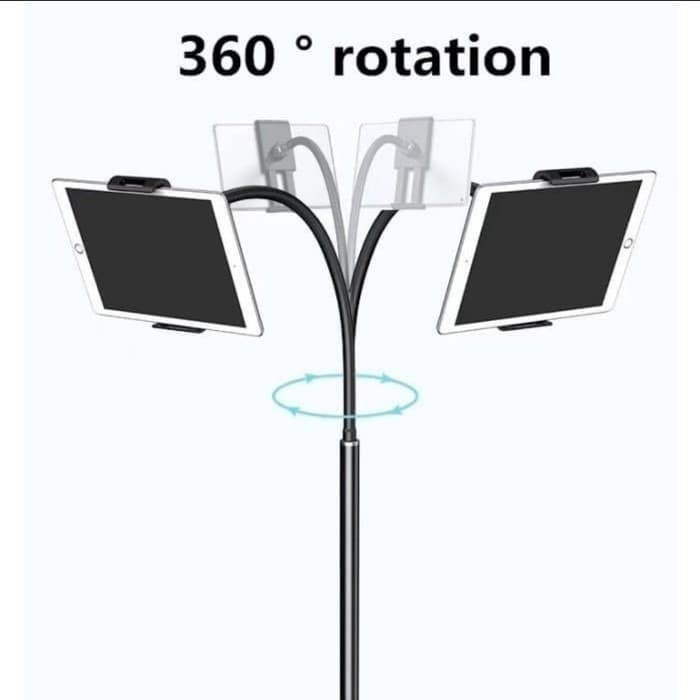 Dudukan HP Lantai Floor Stand Dudukan Smartphone iPad Holder HP TAB