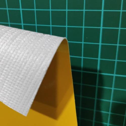 ☁ Bahan Kain Kulit Imitasi Sintetis Gloss Kilap JUAL PER METER - Kuning ❊