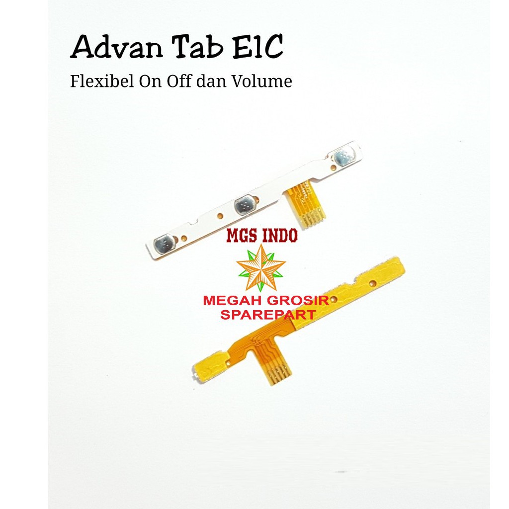 FLEKSIBEL ON OFF + VOLUME ADVAN E1C / E1C PRO / T1J / T1J PLUS ~ MGS INDO