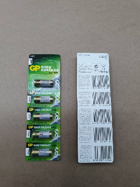 Baterai GP 23A Alkaline Battery 12V Original