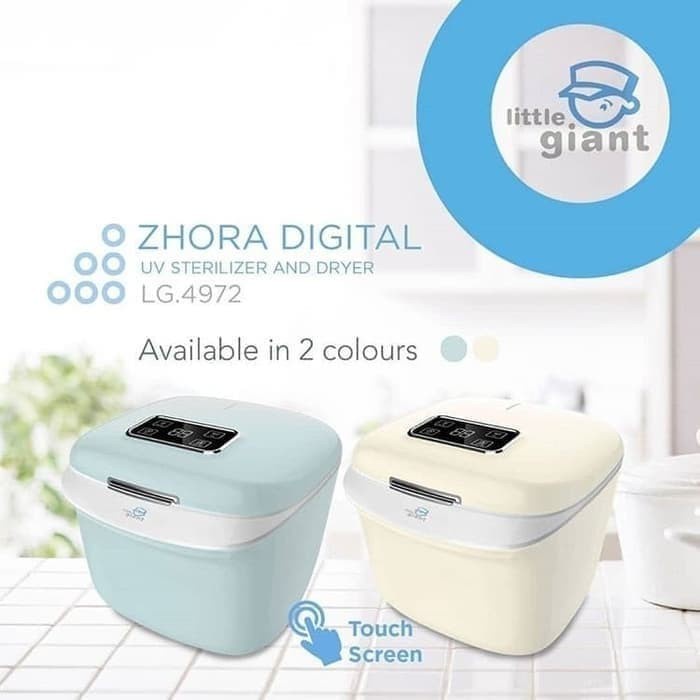 LITTLE GIANT ZHORA DIGITAL UV STERILIZER WITH DRYER (TOUCH SCREEN)