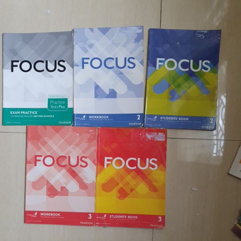 Jual Buku Bahasa Inggris Focus 2 Dan 3 Pearson Shopee Indonesia