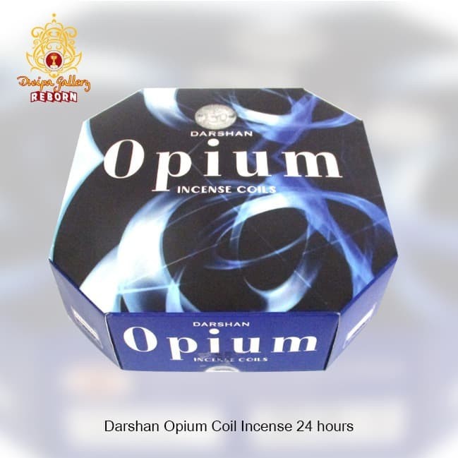 Dupa/ Hio Lingkar Wangi Harum &quot;Darshan&quot; Opium Coil Incense 24 hours