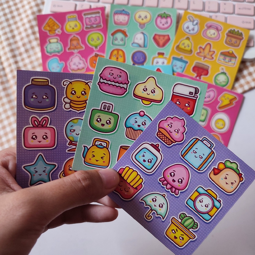 Jual Stiker Kawaii Aesthetic Sticker Case Aesthetic Shopee Indonesia