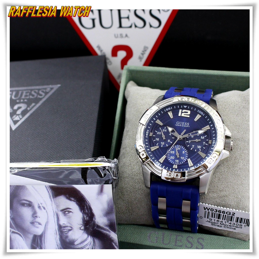 Jam Tangan Pria Guess W0366G2 Original