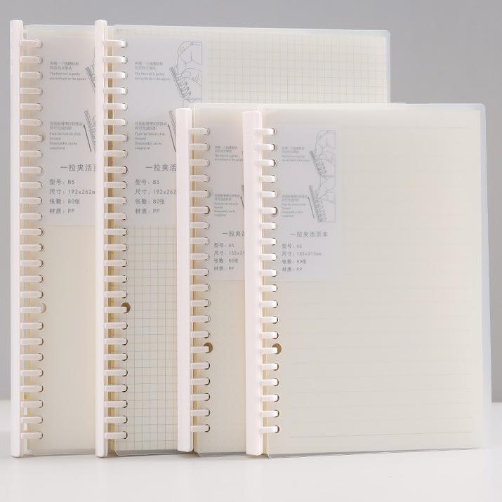 

[PROMO S9071] Binder Note Spiral Ring Model ( Garis, Polos, Dotted , & Grid ) A5 & B5 - 80 lembar Paling Popular