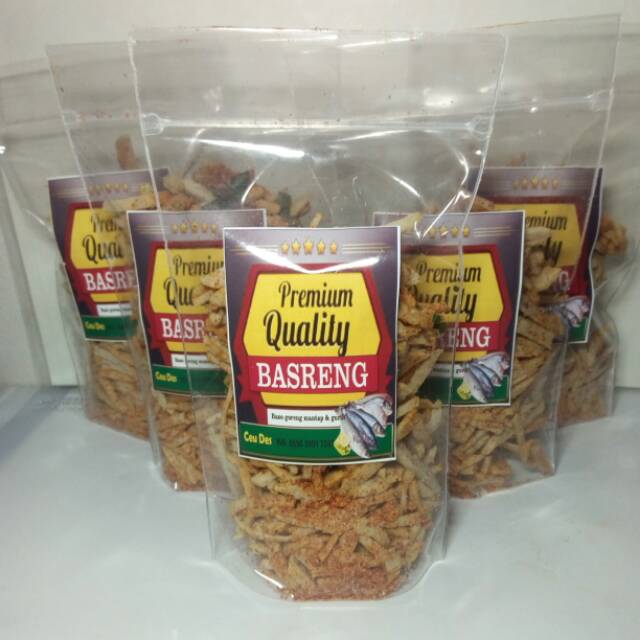 

Basreng premium aneka rasa basreng ceu DES oleh-oleh bandung kuliner bandung raos kemasan 55gr