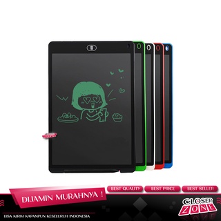 Papan Gambar Digital Monochrome LCD Drawing Graphics Tablet 12 Inch