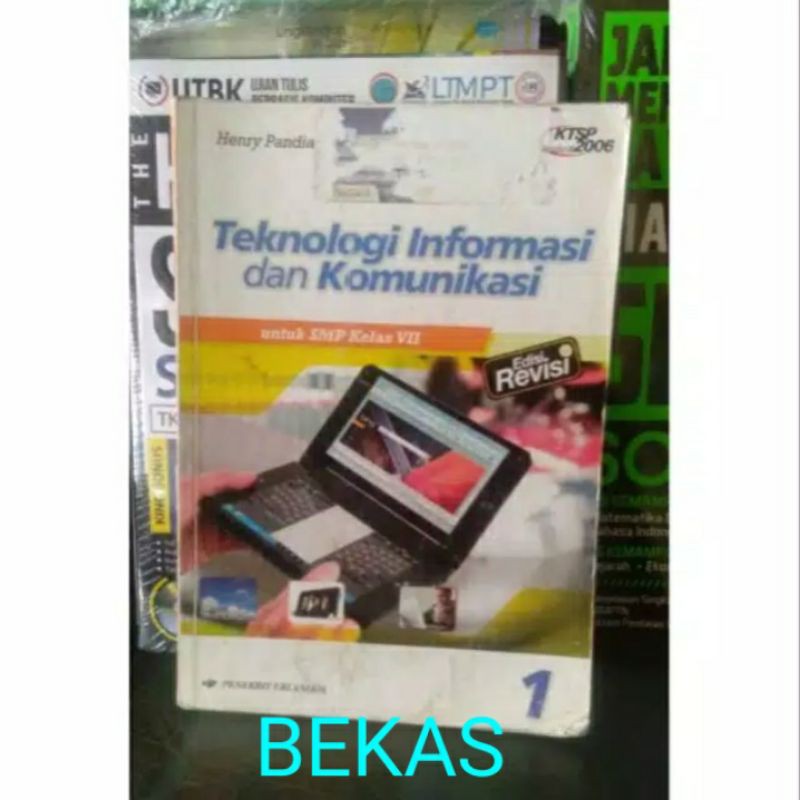 Tik Teknologi Informasi Dan Komunikasi Kelas 7 Vii 1 Smp Erlangga Ktsp Henry Pandia Shopee Indonesia