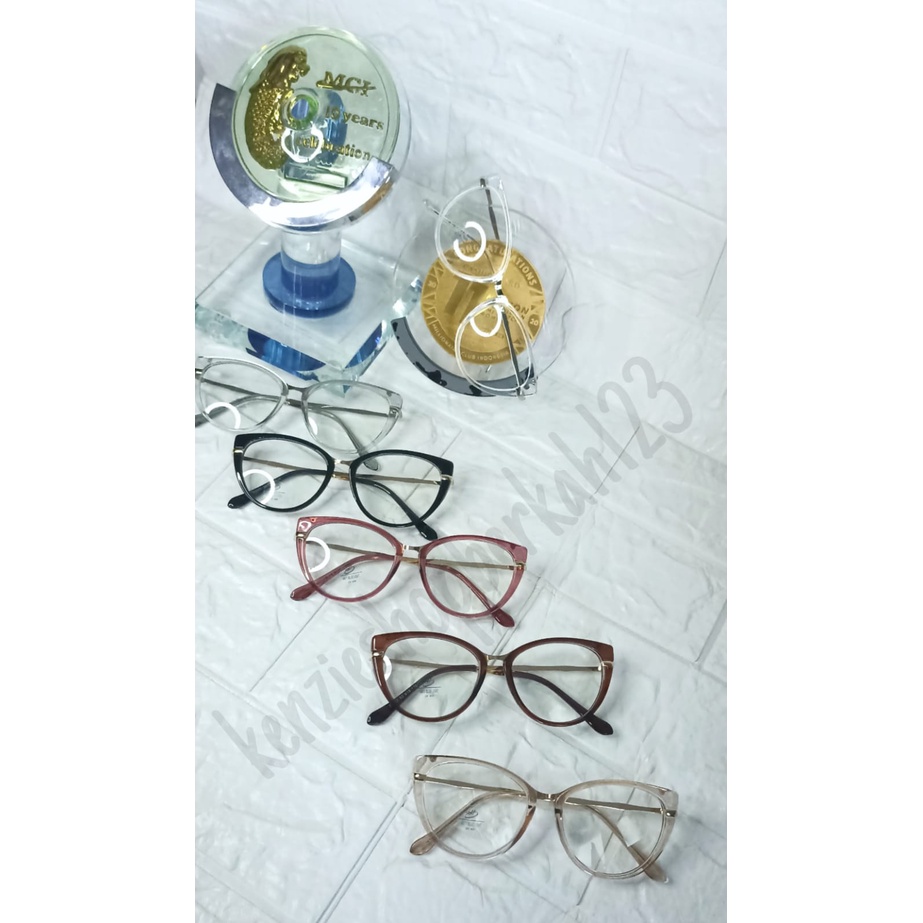 96602 KACAMATA BINGKAI PERESEGI BESAR WANITA FASHION TREND KOREA / KACAMATA PRIA WANITA NEW MODEL 20