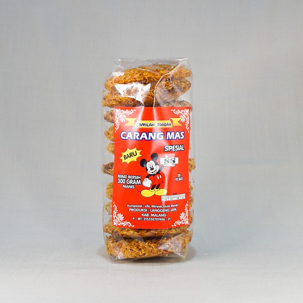 

Kue Carang Mas Manis SS - Snack Pilihan
