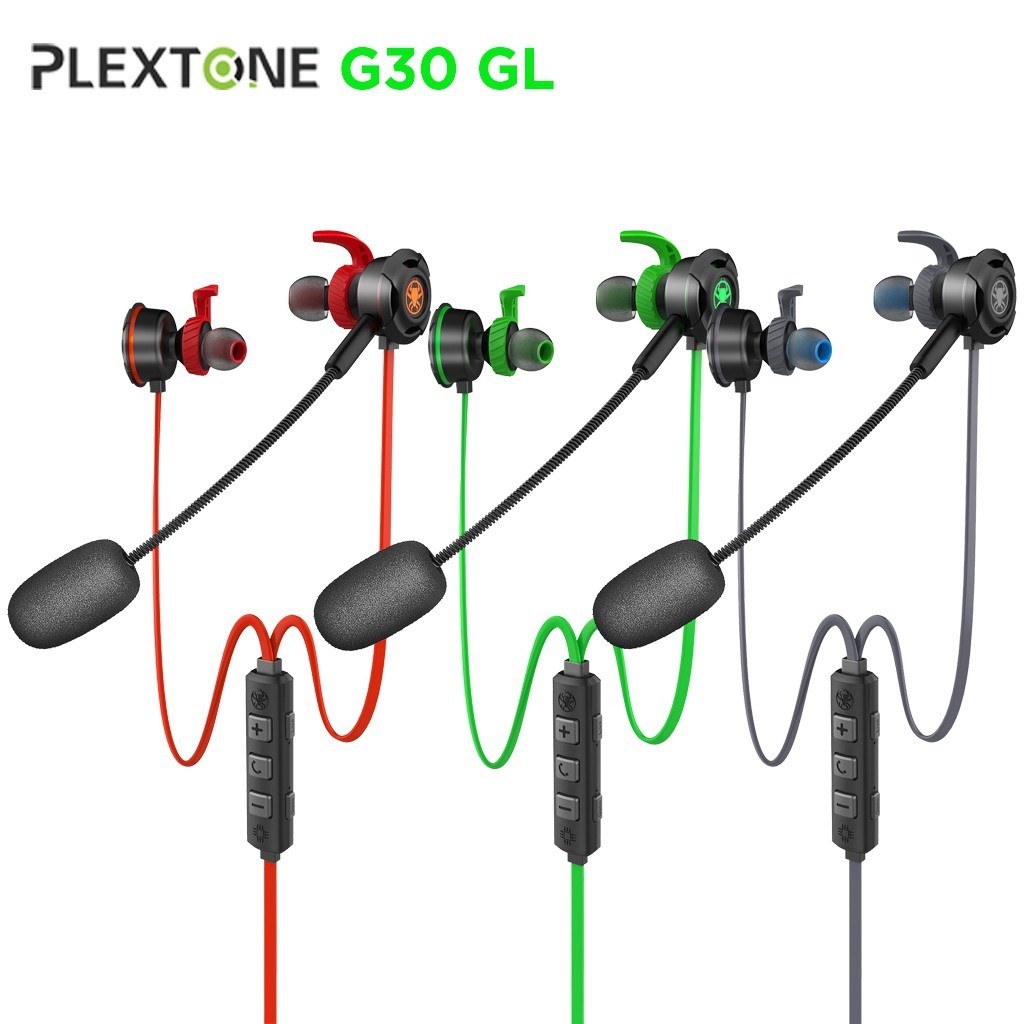 Plextone G30 GL In-Ear Headphones Gaming Live Earphone Magnetic Original