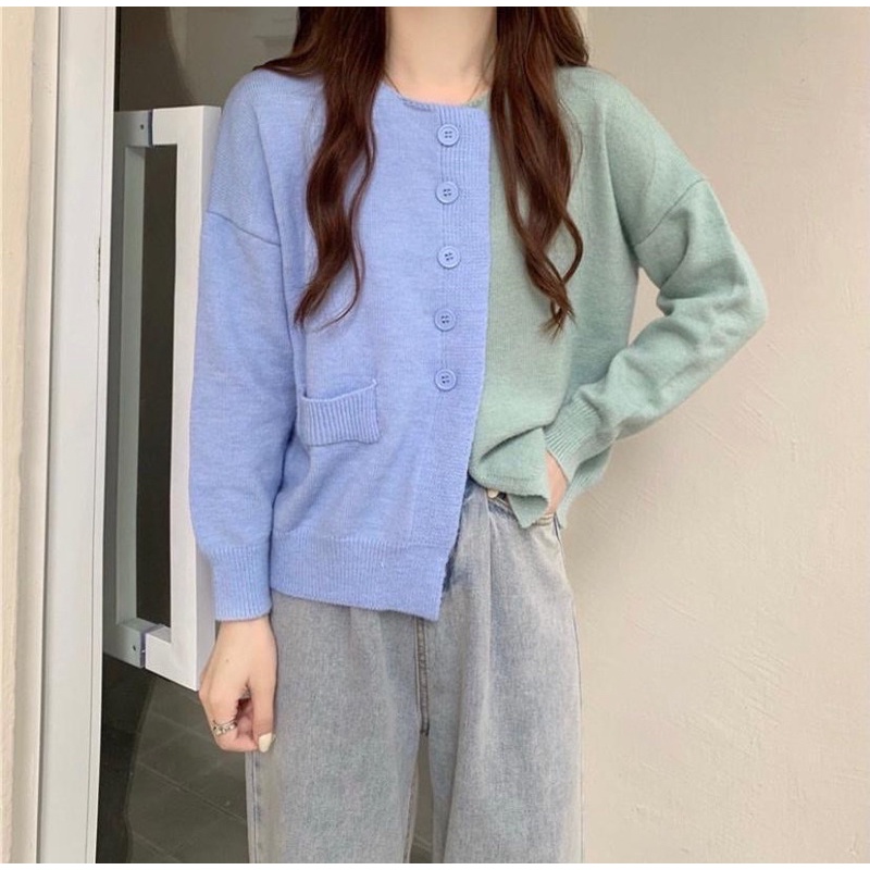 Elery knite cardy | Kardigan wanita murah korean | Kardigan rajut
